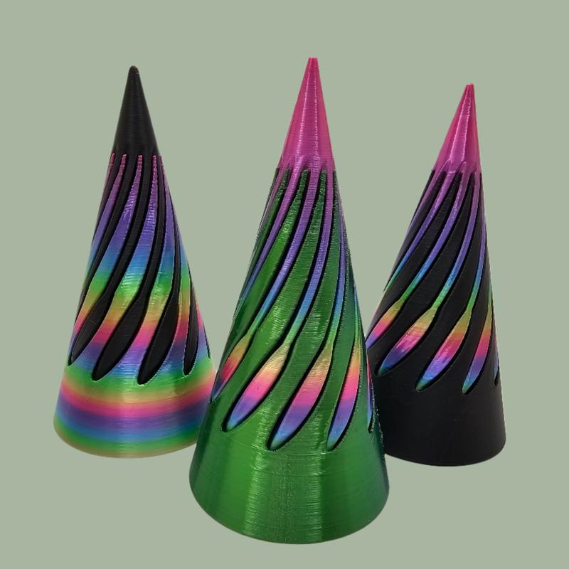 Infinity Cones V2 - Fidgeting Fun Precision Printed 2