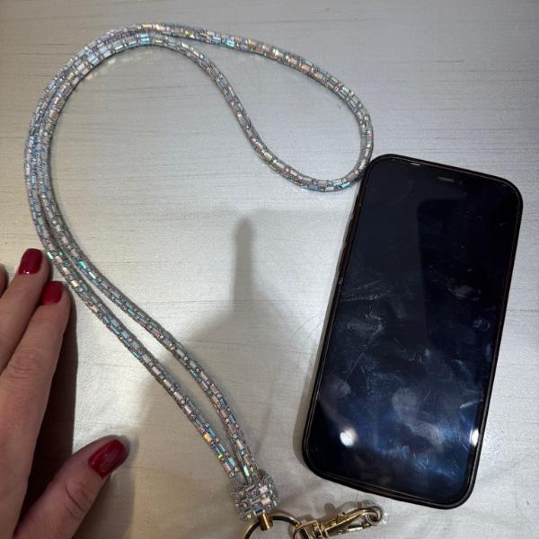 Pretty Dollz ~ Crystal Mega Sparkle Mobile Phone Lanyards ~ Fits any Mobile 1