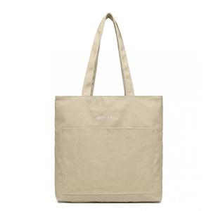 MISS LULU Large Capacity Canvas Shopping Shoulder Bag (4 Colours)