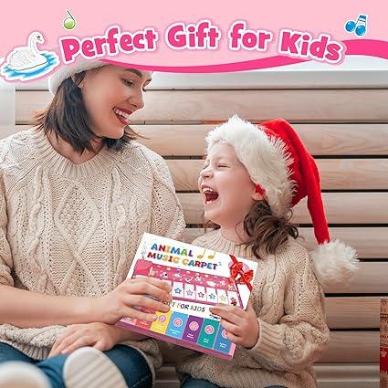 Product Introduction of Special Musical Toys for Girls - Piano Dance Mat with 8 Animal Sounds - Educational Toddler Baby Toys - Christmas Xmas Gifts for Kids 7