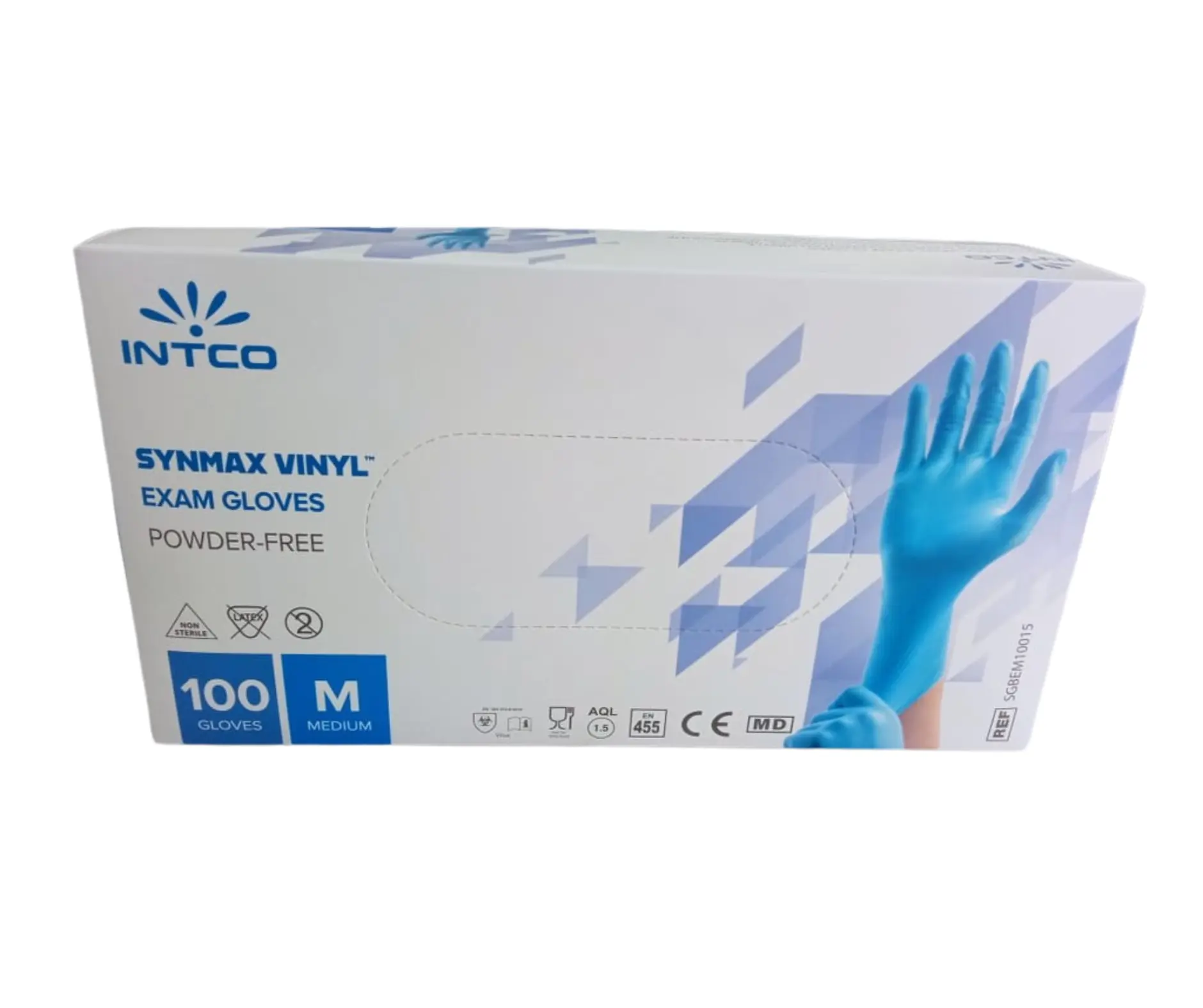 Vinyl Exam Gloves Blue 100pk Powder & Latex Free  Cleaning
