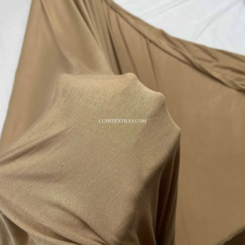 Plain T-Shirt Cotton Jersey Fabric, Nude 2