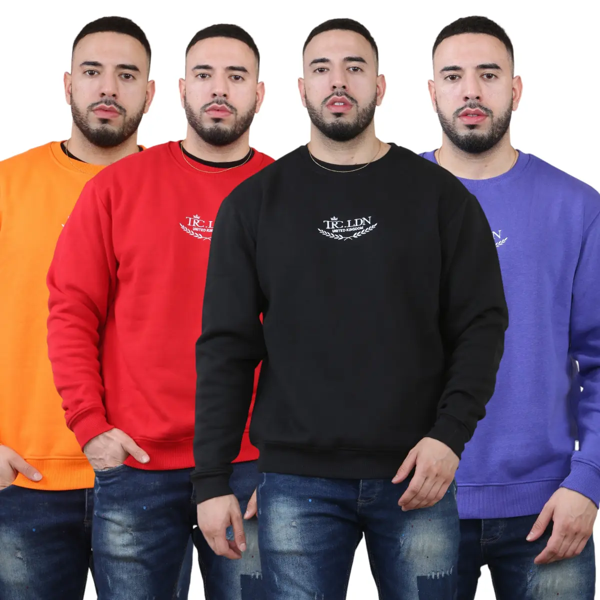 Unisex Men's Loose Graphic Print Round Neck Longsleeves Sweatshirt | Sizes S-XL available, Menswear Casual Long Sleeves Sweatshirt  for Fall & Outdoor, Men's Clothes for Daily Streetwear, Crewneck Stylish Aesthetic Fitted sweater Fleece Hoodie  Joggers