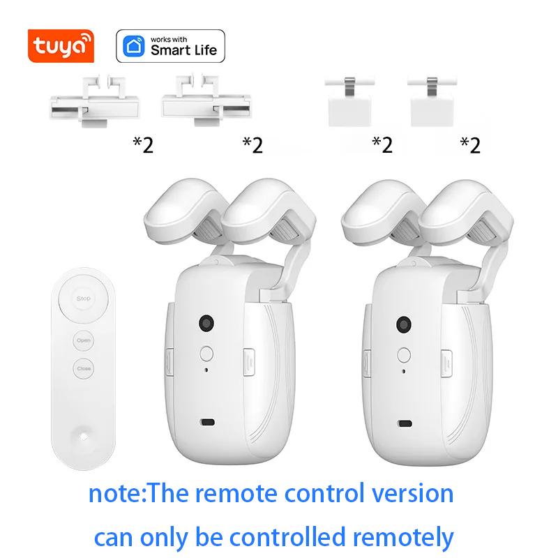 WiFi ZigBee T & U track Roman Rod Smart curtain Motor Electric automatic curtain robot compatible Alexa Google Home Alice 6