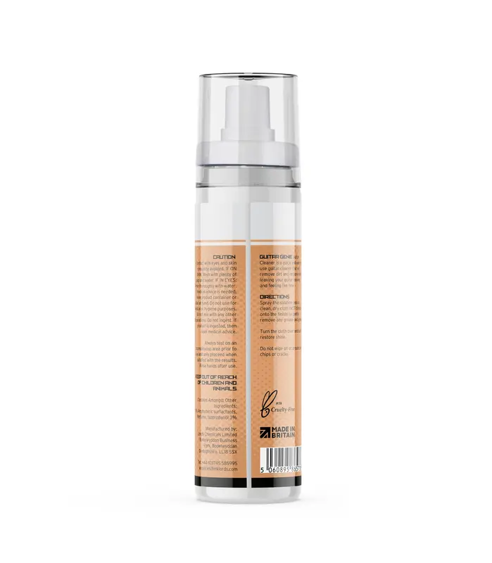 Guitar Genie - Guitar Cleaner & Polish, Removes Dirt, Grease, Grime and Restores Shine - 100ml 1