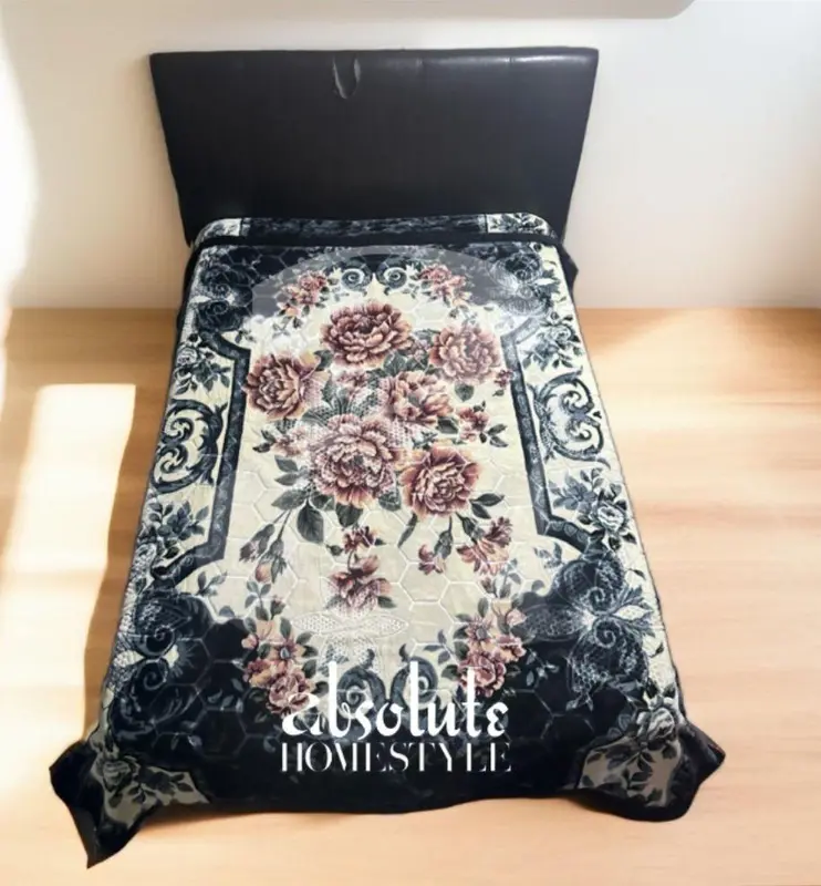 2 Ply M4K Cloud Mink Blanket Luxuriously Soft & Versatile Blankets | Machine Wash | Geometric Winter Cosy Blanket king size 5
