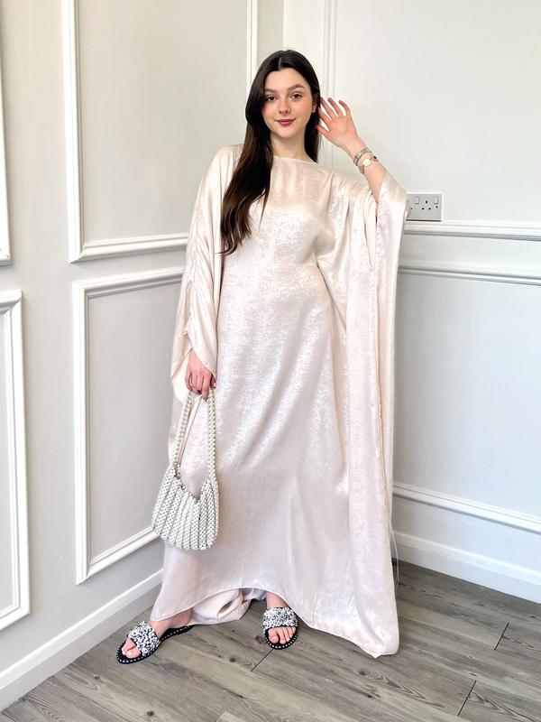 Women's Shimmer Kaftan with Inner Belt 8