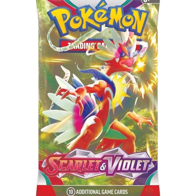 Pokemon Booster pack x1 Scarlet and Violet booster pack. 4