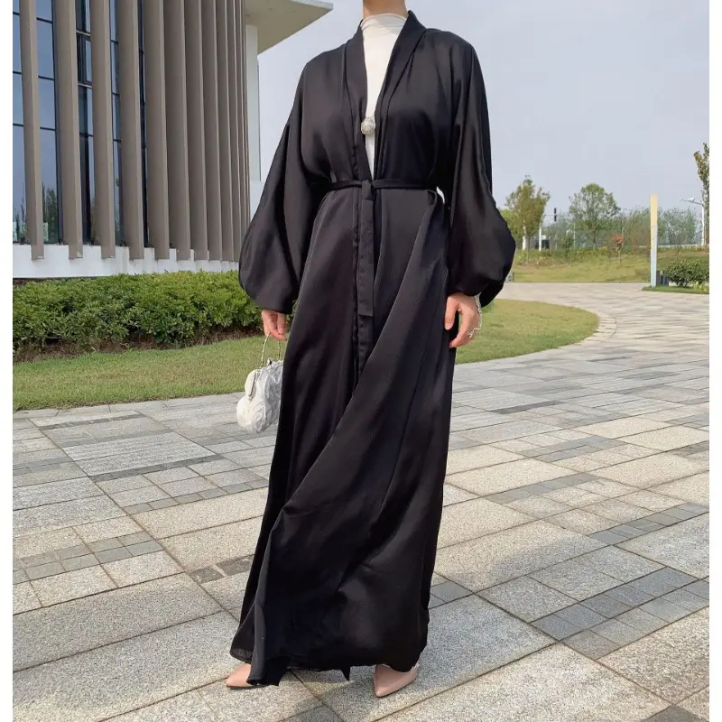 Hot-selling, women's casual large-size cardigan robe bundle sleeve dress LR469 8