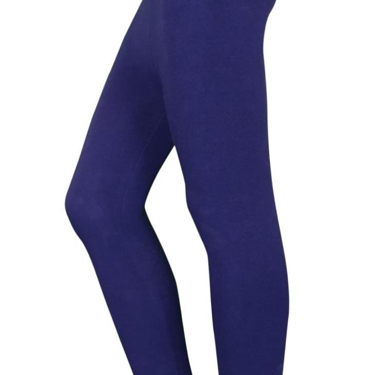 Children Leggings, Premium quality viral cotton elastic soft stretchable plain girls leggings black and navy colour Comfort Fabric Breathable Comfortable Fit Lightweight School Formal Basic Elegant Essential Bottom Style 1