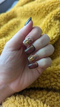 Product Review of Top-Tier Quality Manicure, TUGE NAIL Blossom Series 100% Handcrafted Press On Nails Nail Art, Cat's Eye Effect, French Tip Nail, Reusable, Long-Lasting, Eco-Friendly, DIY Manicure, Variety of Designs & Sizes Nail Care Nail Polish Cutics Cosmetic from B**y 1