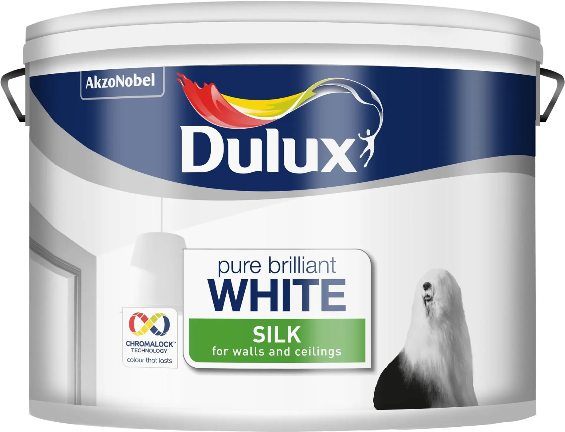Dulux Silk Paint, 10 L - White