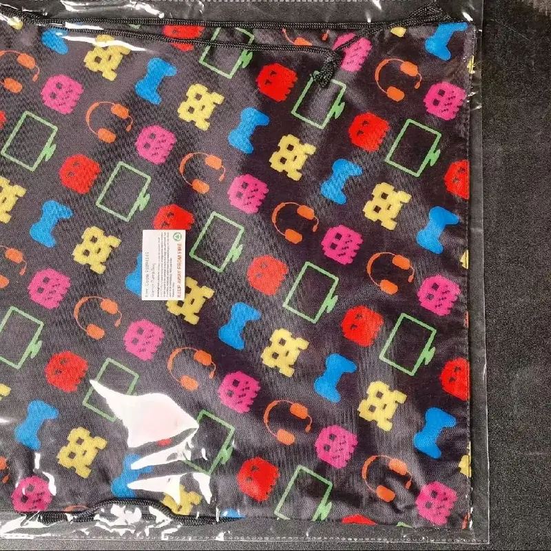 Gamer Drawstring Bag Organiser 0