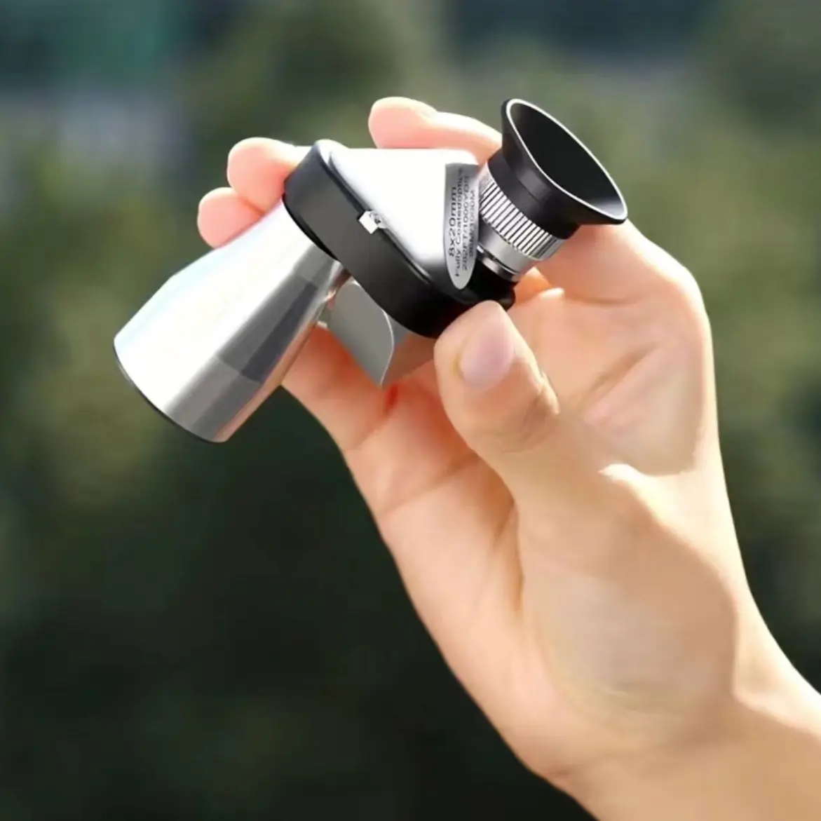 8x20 Mini Pocket Zoom Monocular HD Low Outdoor Portable Telescope For Hunting Camping Mountaineering Hike Birdwatch