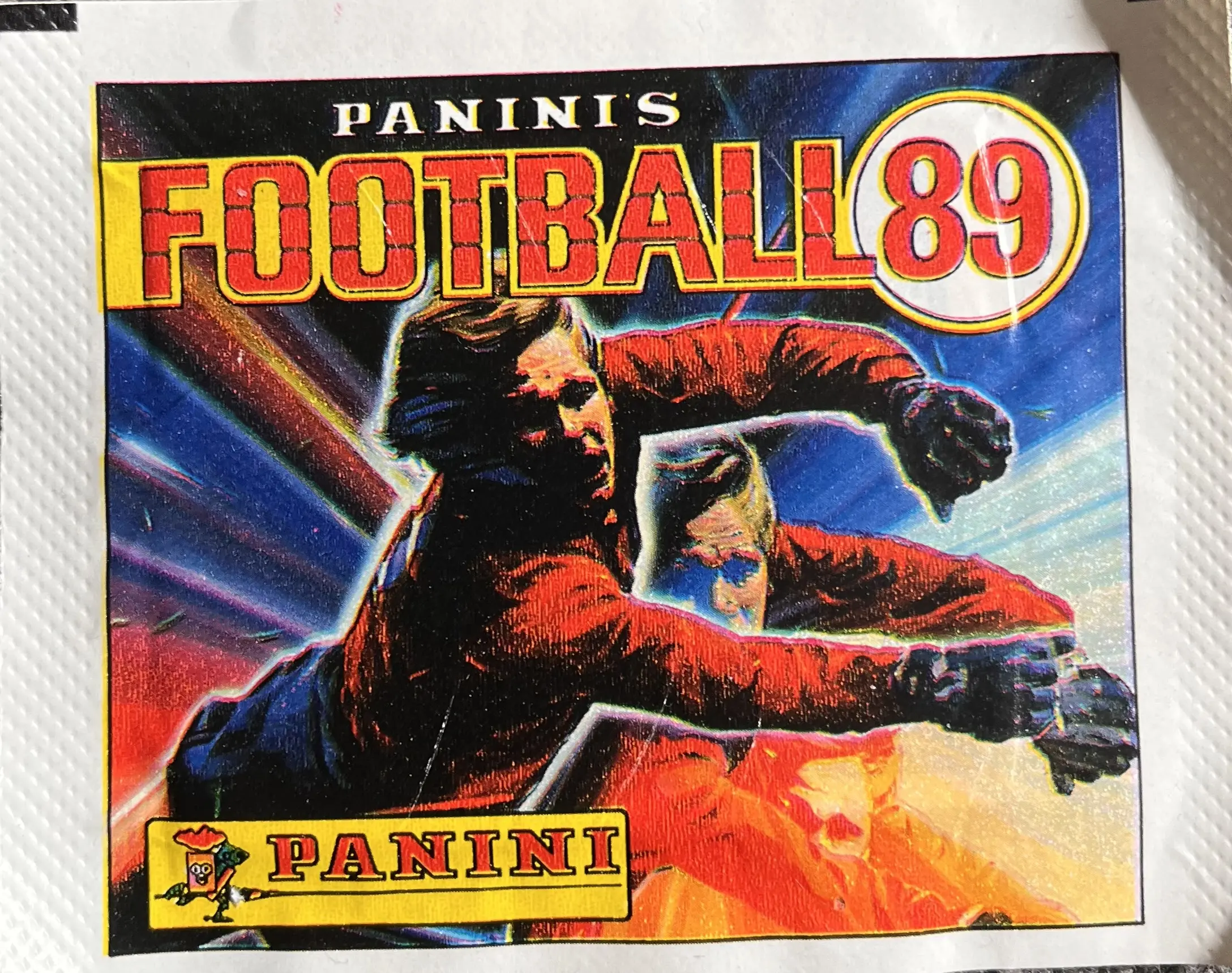 Panini football 89  - 1 x pack - trading cards/stickers