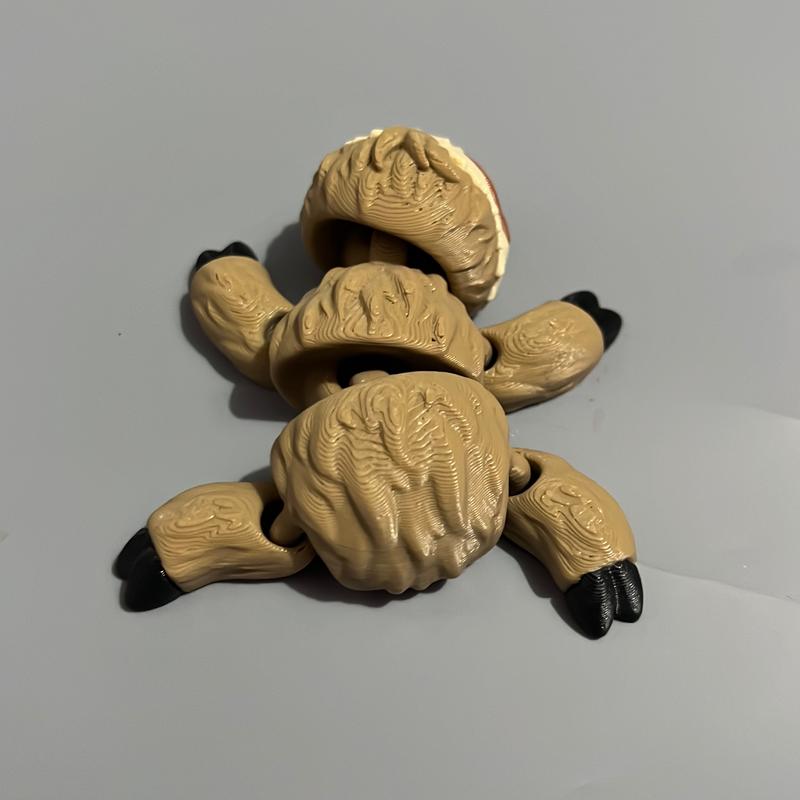 Sloth 3D Printed Fidget Toy/Figure - Stress Relief Toy 2