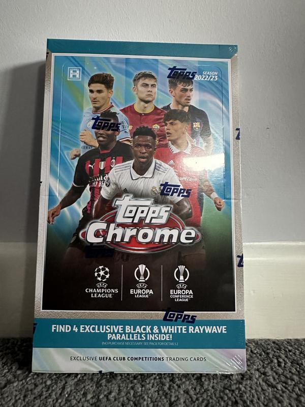 Topps Chrome UEFA Club Competitions Soccer Hobby LITE Box 2022/23 1 pack 0