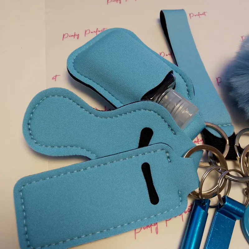 Pinky Perfect UK Legal Blue Safety Key Chain Set - Free Gift Inc 1