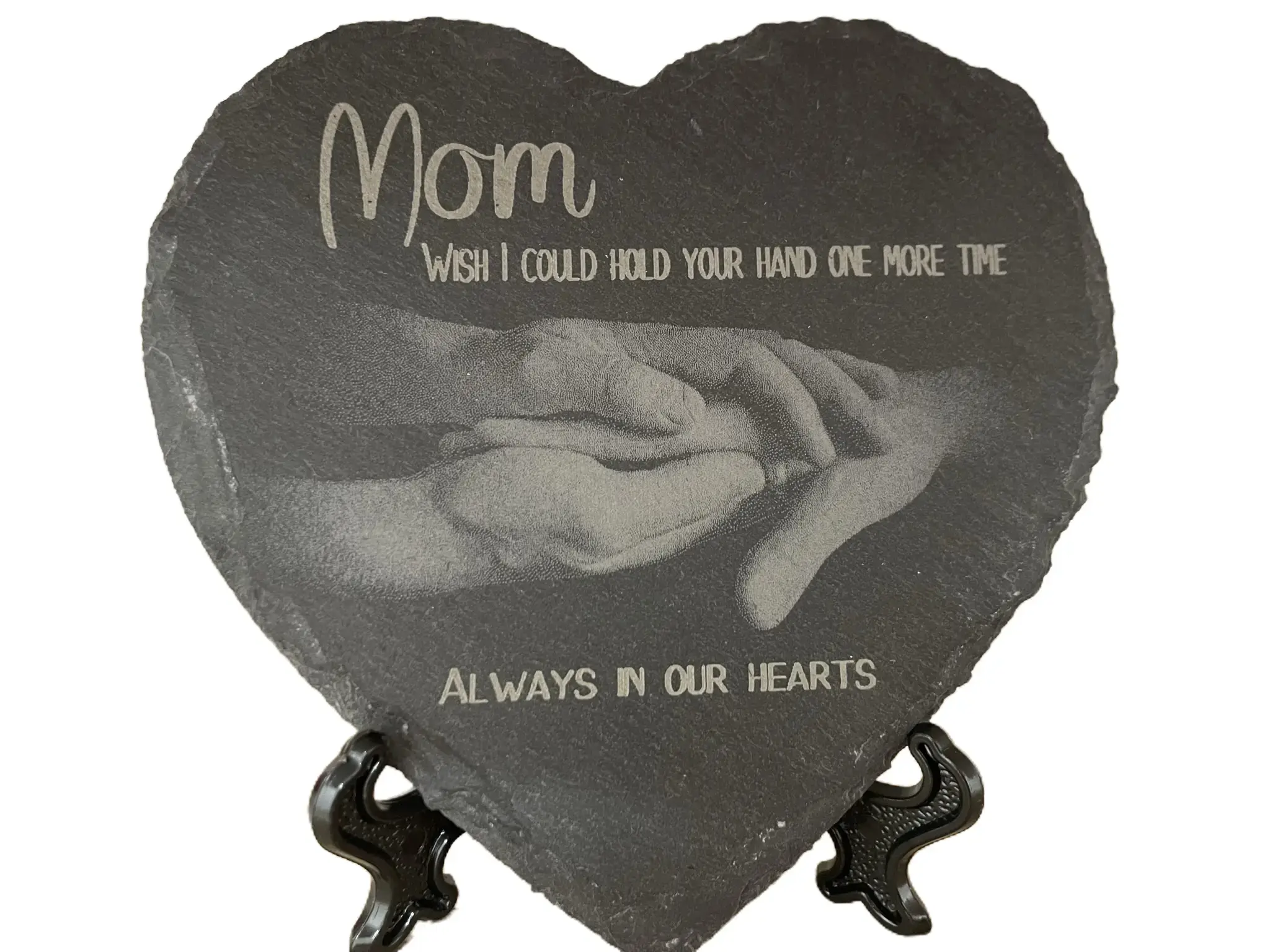 Nan Memorial Ornament, Garden Stone, Mum, Gran, Nan, Dad Engraved Grave Marker Housewarming