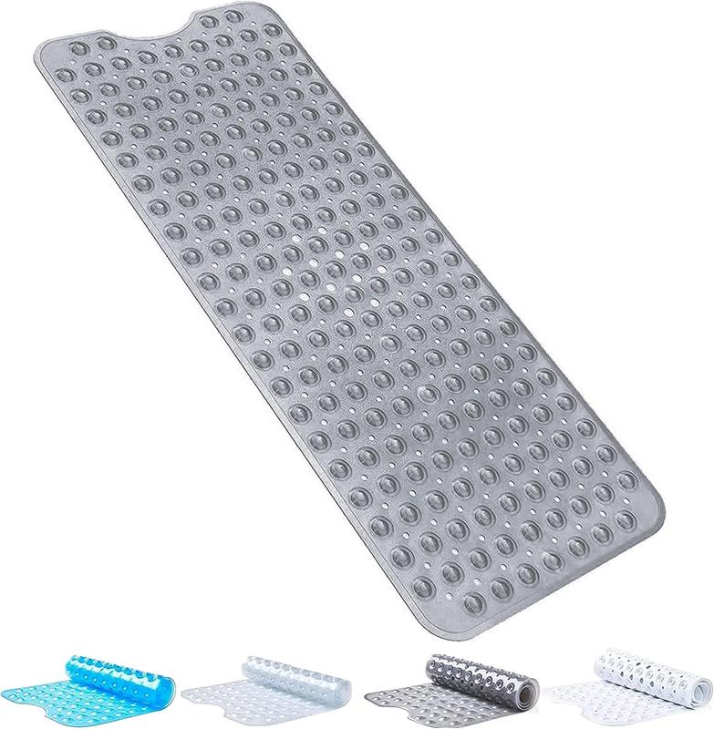 Yourslocalshop Bath Shower Tub Mat Non Slip with 200 Suction Cups, Anti Mould, PVC Material, 40x100 cm Bathtub 2