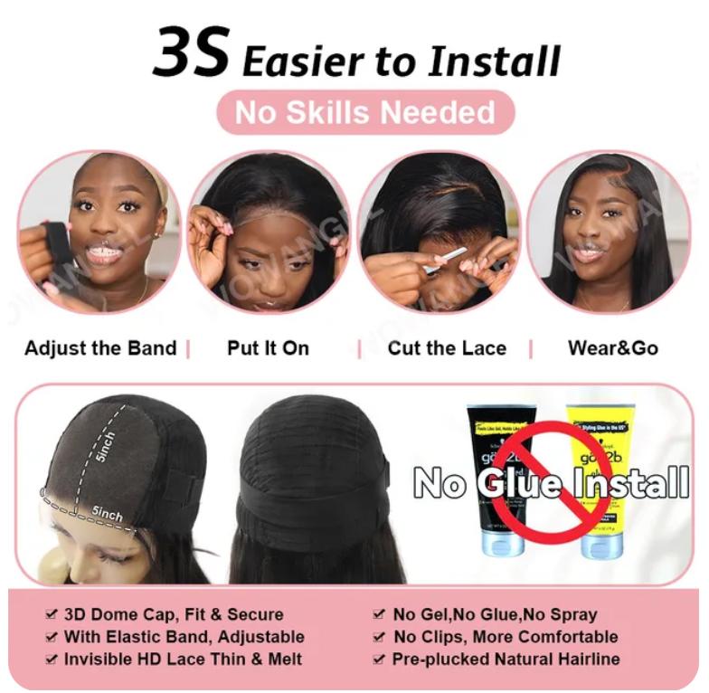 Lumio Custom Made Glueless Honey Blonde Highlight Loose Body Wave 5×5 | Wear & Go Wig | 6