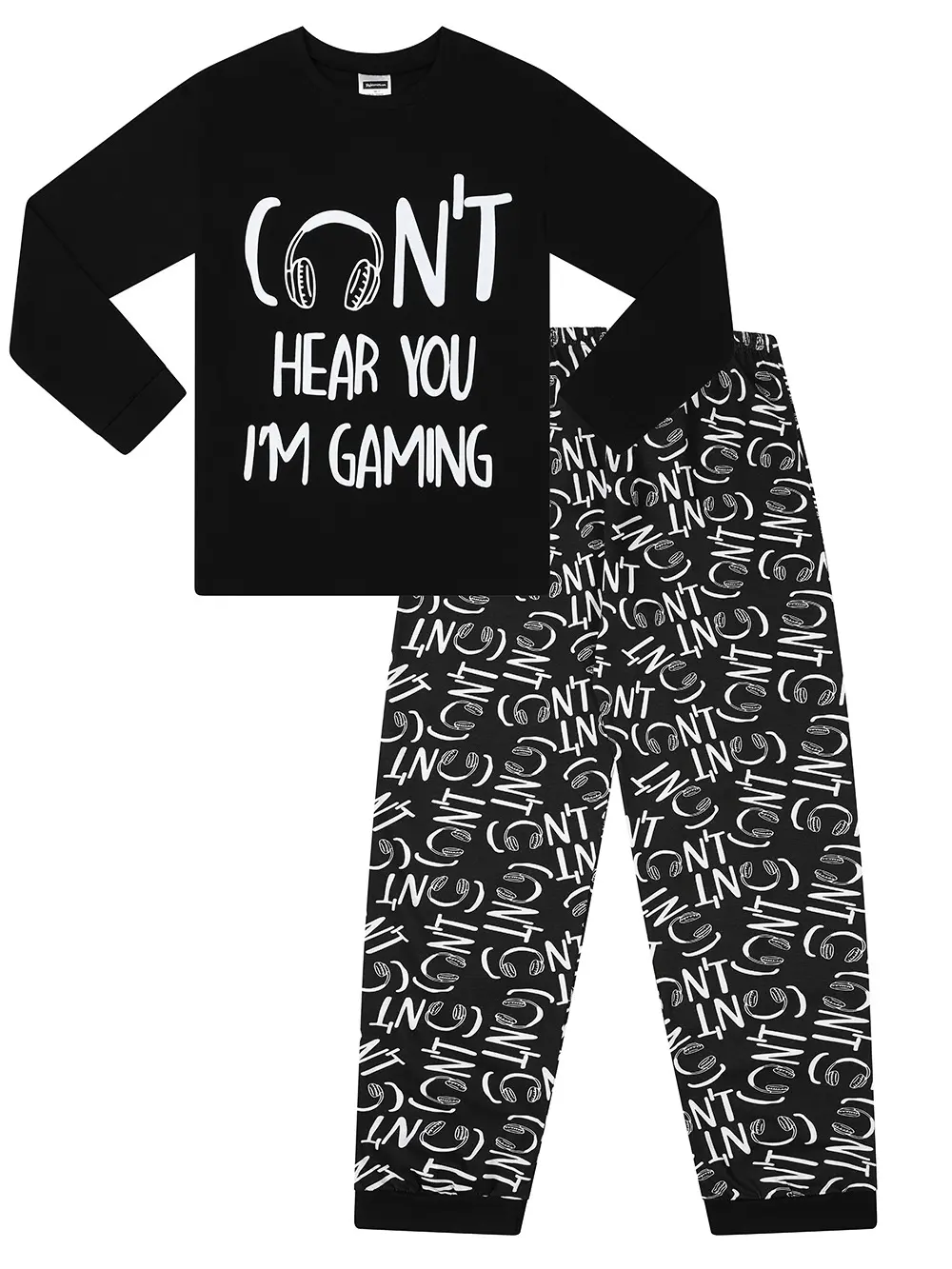 Can't Hear  You I'm Gaming' Long Pyjamas