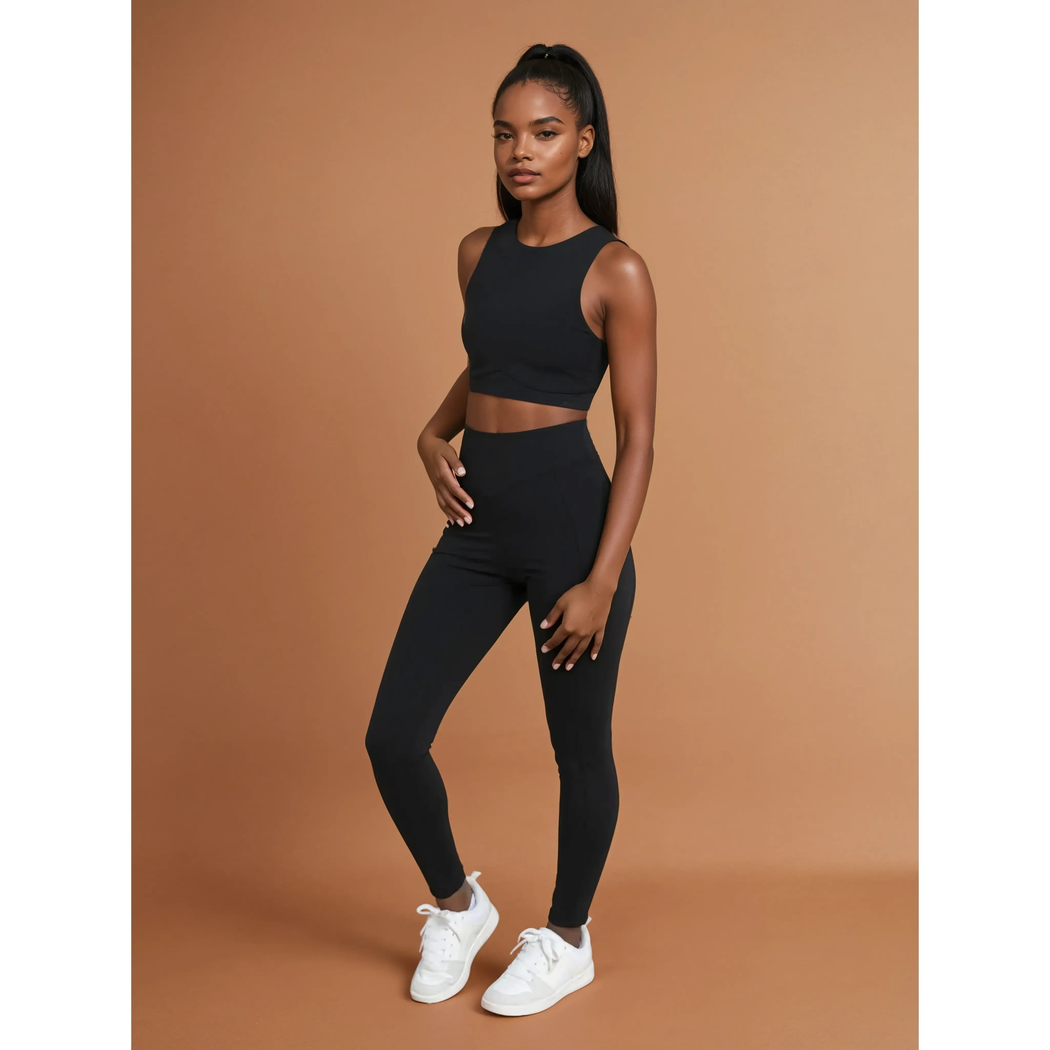 IRIS high waist leggings black viral