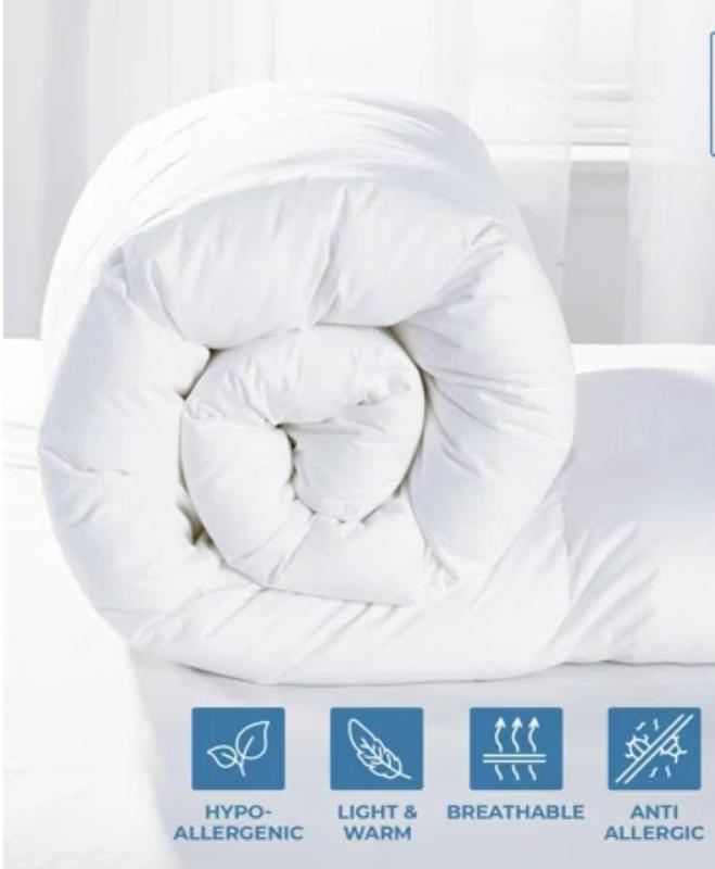 Polypropylene Luxury Anti Allergy Super Soft Warm Cosy Duvet - Available in All Tog Sizes 2
