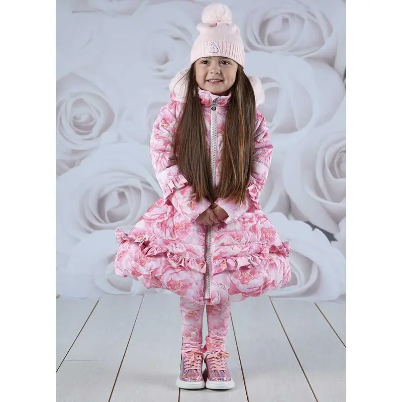 A Dee ASHLEY Pale Pink Pom Pom Hat - W231908 3