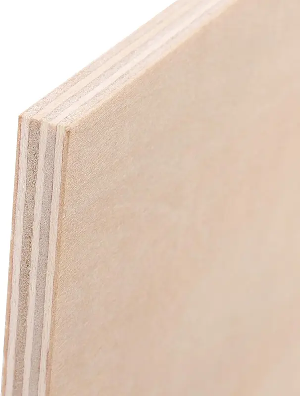 30 PCS 10x10 cm Basswood Sheets, Unfinished Blank Wood Squares 6mm Thin Wooden Plywood Sheets, Wooden Cutouts for Crafts Engraving Laser Cutting 2