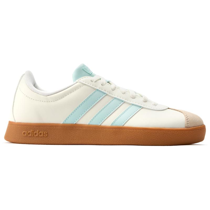 Adidas Vl Court Base Trainers - White Synthetic Court Trainers 0