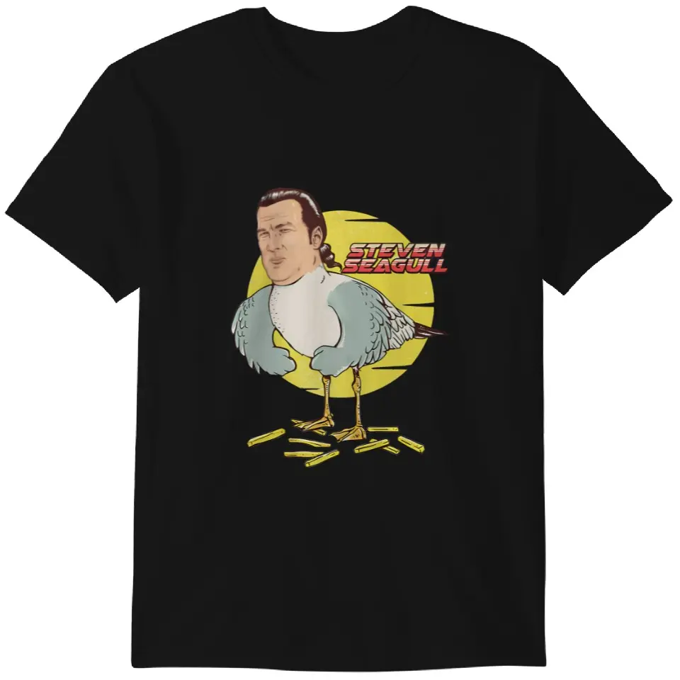 Steven Seagal Funny Meme T shirt Gift For Man,Steven Seagul Hilarious Quotes Tshirt,Laugh Shirt Gildan Heavy Cotton