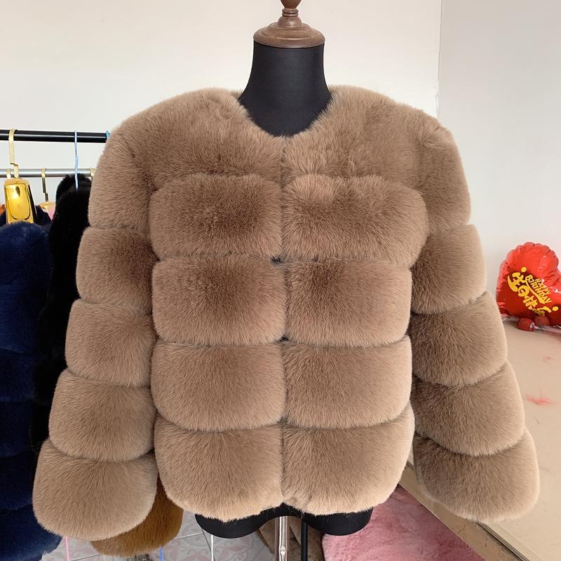 Product Introduction of [2024]Women faux Faux Fur Coat Autumn Winter High Quality Faux Fox Fur Coat fluffy coat fury elegant faux furr 7xl plus size women clothing1 10