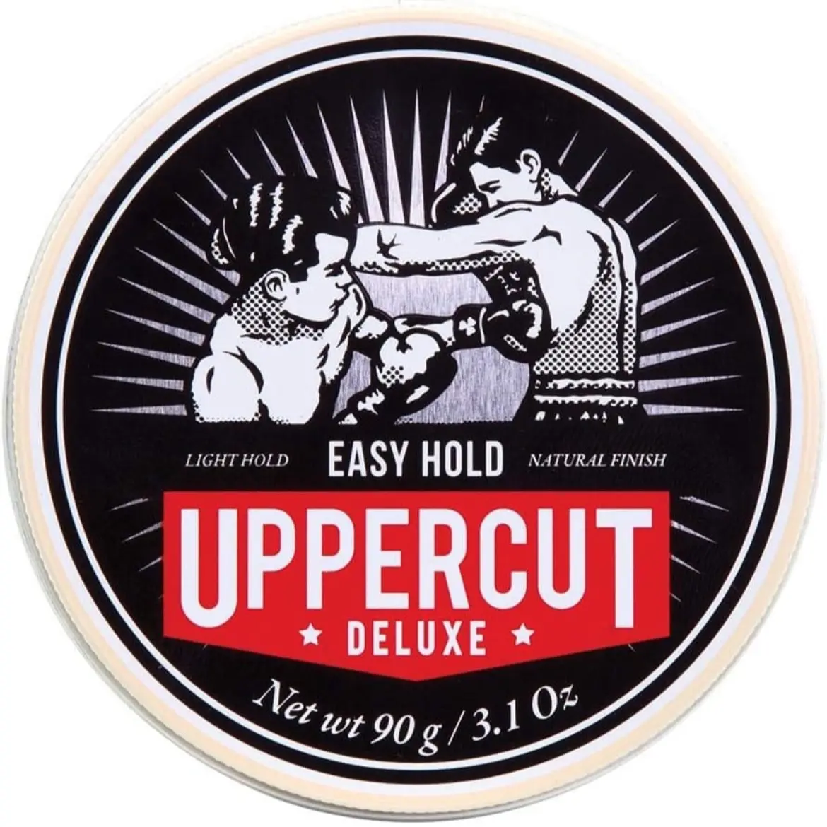 Uppercut Deluxe Easy Hold Hair Putty For Men, Light Hold, Natural Finish Water-Based Pomade For Men Washes Out Easily 90g Hair Care Cream