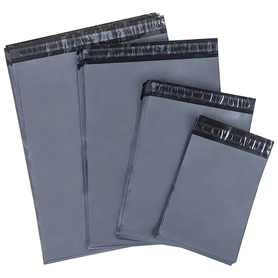 All Size Grey Mailing Bags Self Seal Parcel Bags | Packaging Mailers, Plastic Envelopes Small Mailing Bags, Postage Bags, Shipping Bags | Tear Proof Delivery Bags For Parcels Packing