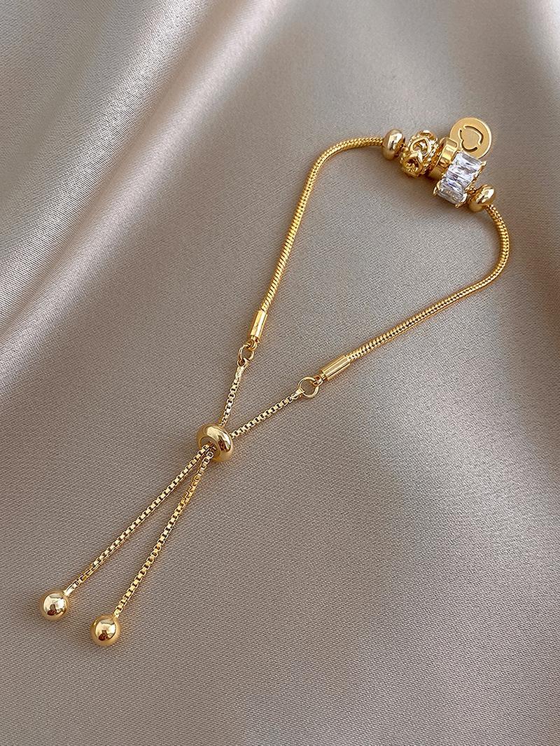 Product Introduction of 2025 Women Geo Charm Bracelet For Daily Valentine's Day 8