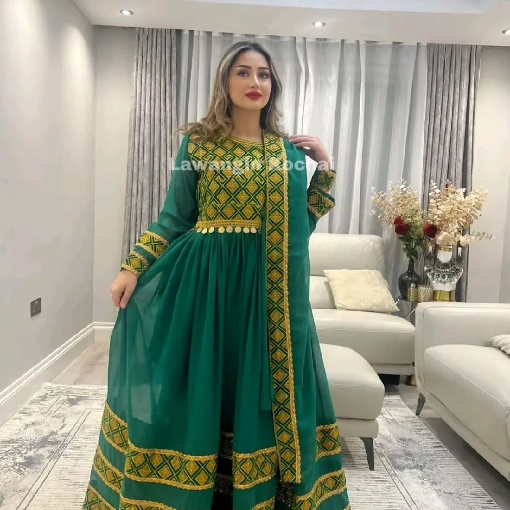 Maxi Afghan Dress for Women - Perfect for Any Occasion - Casual, Womenswear