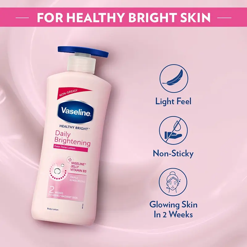 Vaseline Healthy Bright Daily Brightening Lotion 600ml 2