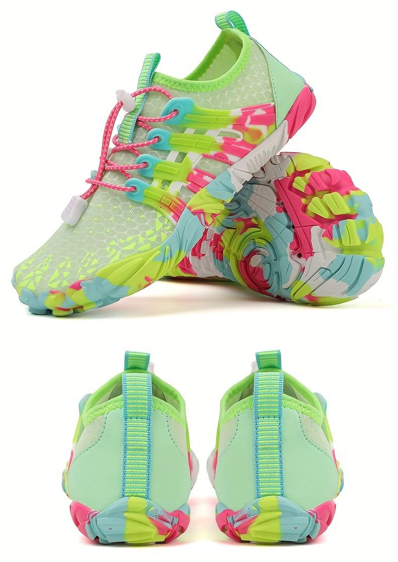 Product Introduction of Girl's Bare Water Shoes With Adjustable Buckle, Breathable Quick Dry Non Slip For Kid's Summer Beach Walking/Pool Swimming/Outdoor Activities 23