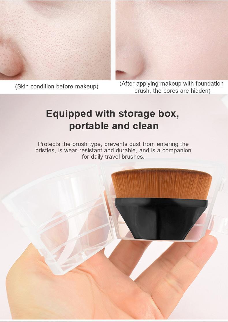 Product Introduction of HOEBO Professional Magic Foundation Brush 5