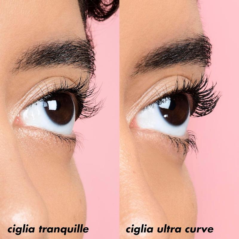 Lash 'N Roll Curling Mascara for Visibly Lifted Lashes - Long-Lasting Formula, Vegan & Cruelty-Free - Black - Eyelashes, Makeup Gel Cosmetic 3