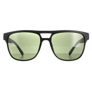 Calvin Klein Sunglasses CK20523S 001 Matte Black Solid Green G15 for Male - Menswear - Mens - Sunglasses - Eyewear - Summer
