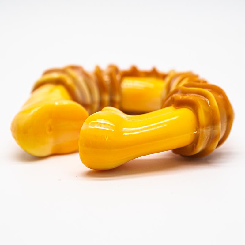 ReThink Dog Dental Munch Ring Chew Bacon Flavour Large Durable Pet Toy Textured 6