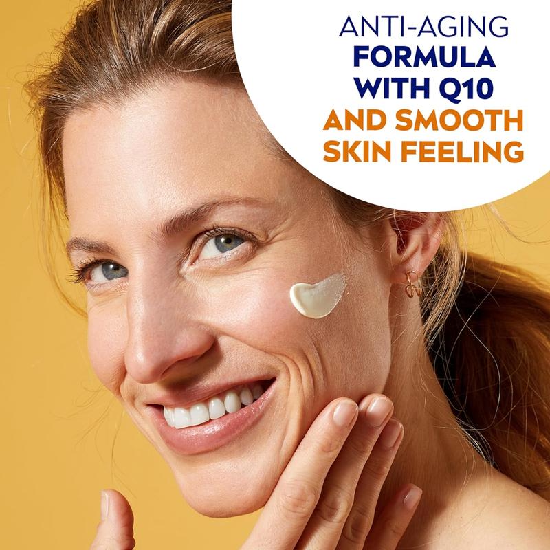 NIVEA Sun UV Face Anti-Age SPF 50 Cream (50ml), Q10 Sun Cream Protects Against UVA/UVB Rays and Premature Skin Ageing, Fights Fine Lines and Wrinkles-Sunblock cream 2