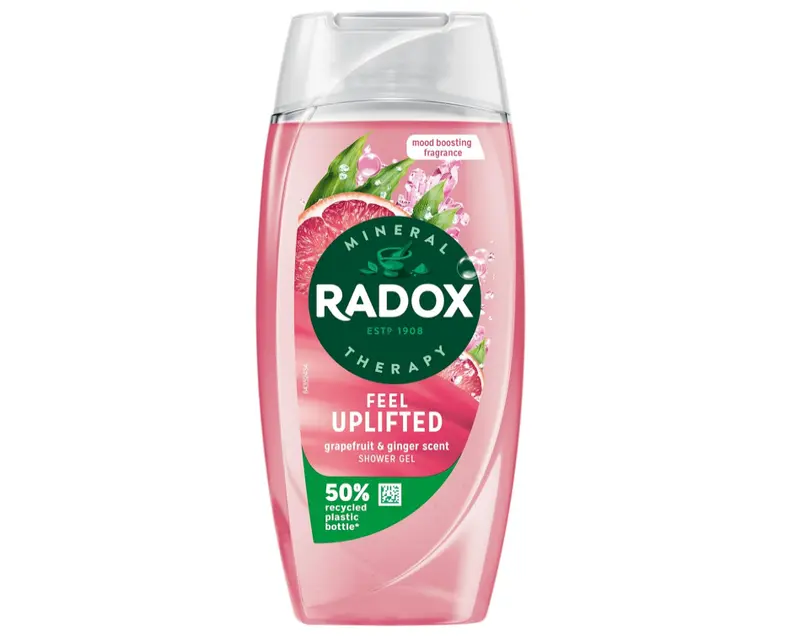 Mineral Therapy Feel Uplifted Shower Gel with Grapefruit & Ginger Scent - 225 ml (Pack of 6) 1