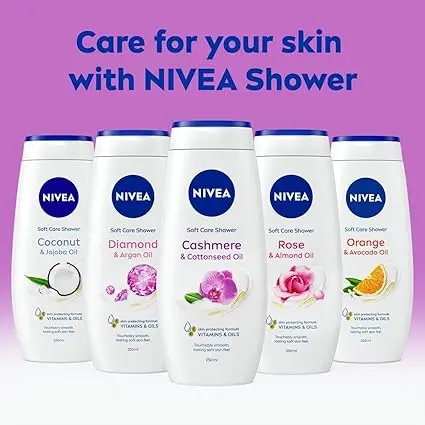 Nivea Cashmere Indulgent Moisture Shower Cream, 250 ml Packaging May Vary 5