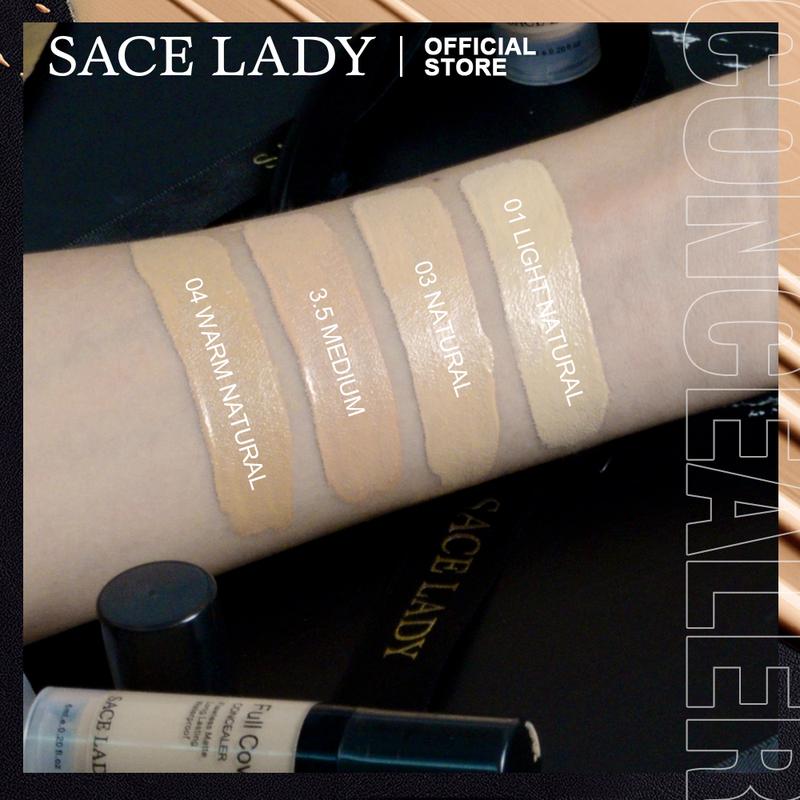 SACE LADY Long-lasting Medium Coverage Foundation, Lightweight Foundation, Moisturizing Foundation, Full Coverage Flawless Matte Waterproof Makeup Cream, Lightweight Concealer Foundation, Makeup Product, Valentines Gift, Gift for Girls 8