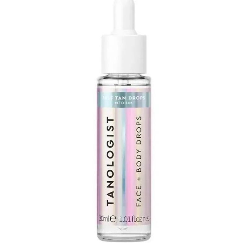 3 x Tanologist Face And Body Self Tan Drops Medium 15ml 1