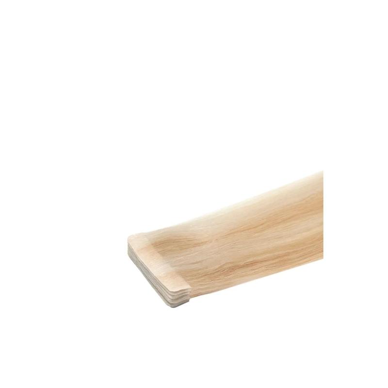 Remy Royale Invisible Tape In Hair Extensions - Barbie Blonde (#16/60) 1