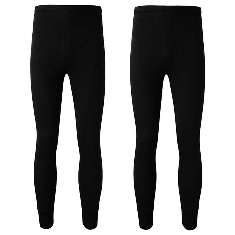 Men's Thermal Long Johns Underwear Warm Winter Trousers Base Layer Bottoms Pants 2